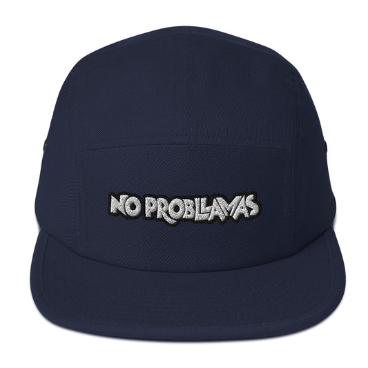 5 Panel No Probllamas Camper Hat