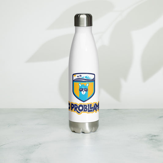 No Probllamas Stainless Steel Water Bottle