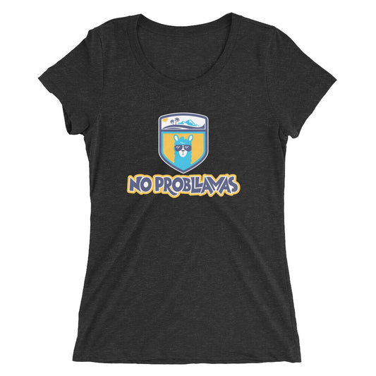 No Probllamas Ladies' Short Sleeve T-shirt